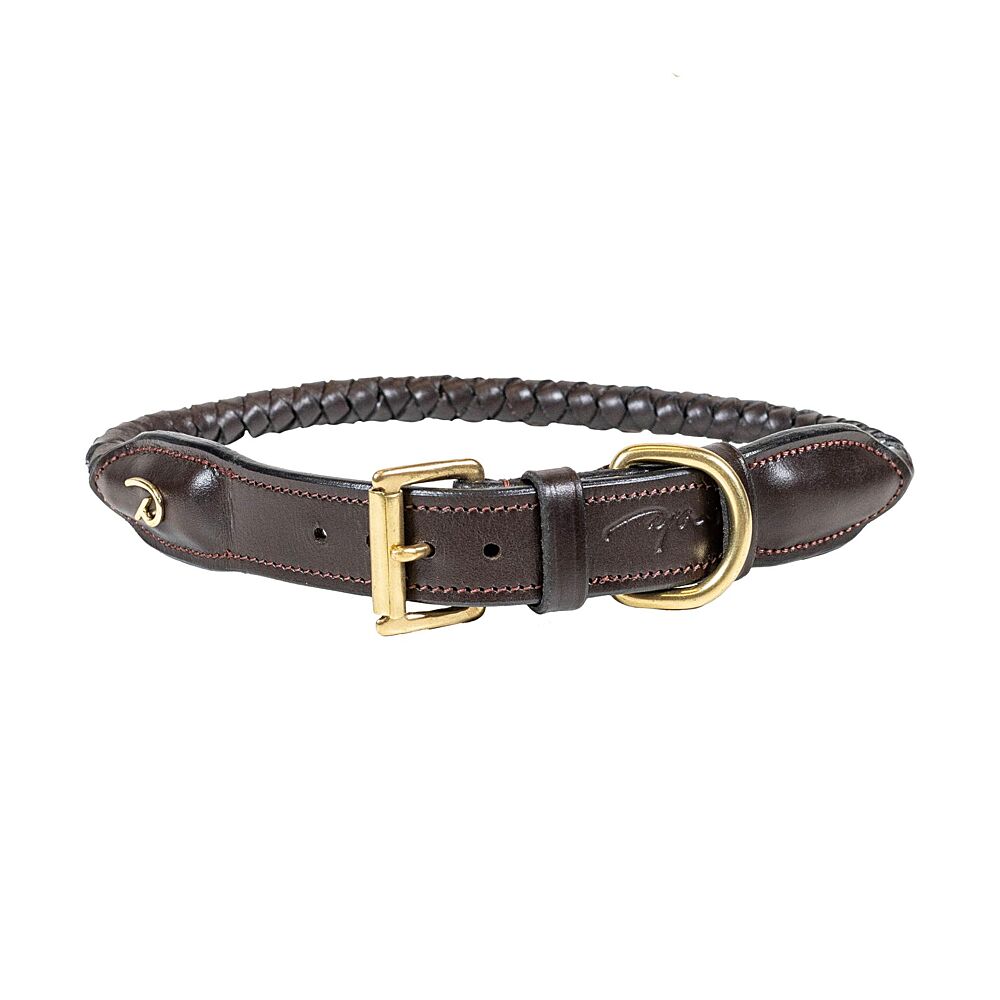 By Dyon Braided Dog Collar