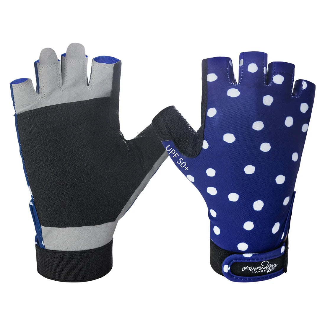 Farm Her Hands UPF50+ Gloves - Dottie | Reinforced Palm Standard Length