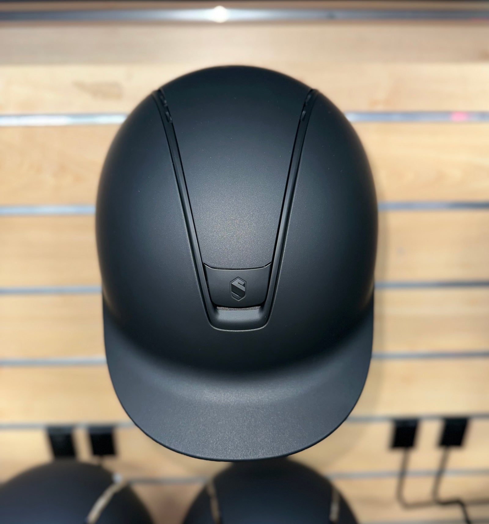 Samshield 2.0 Matte Black Shell with Matte Black Trim and Blazon