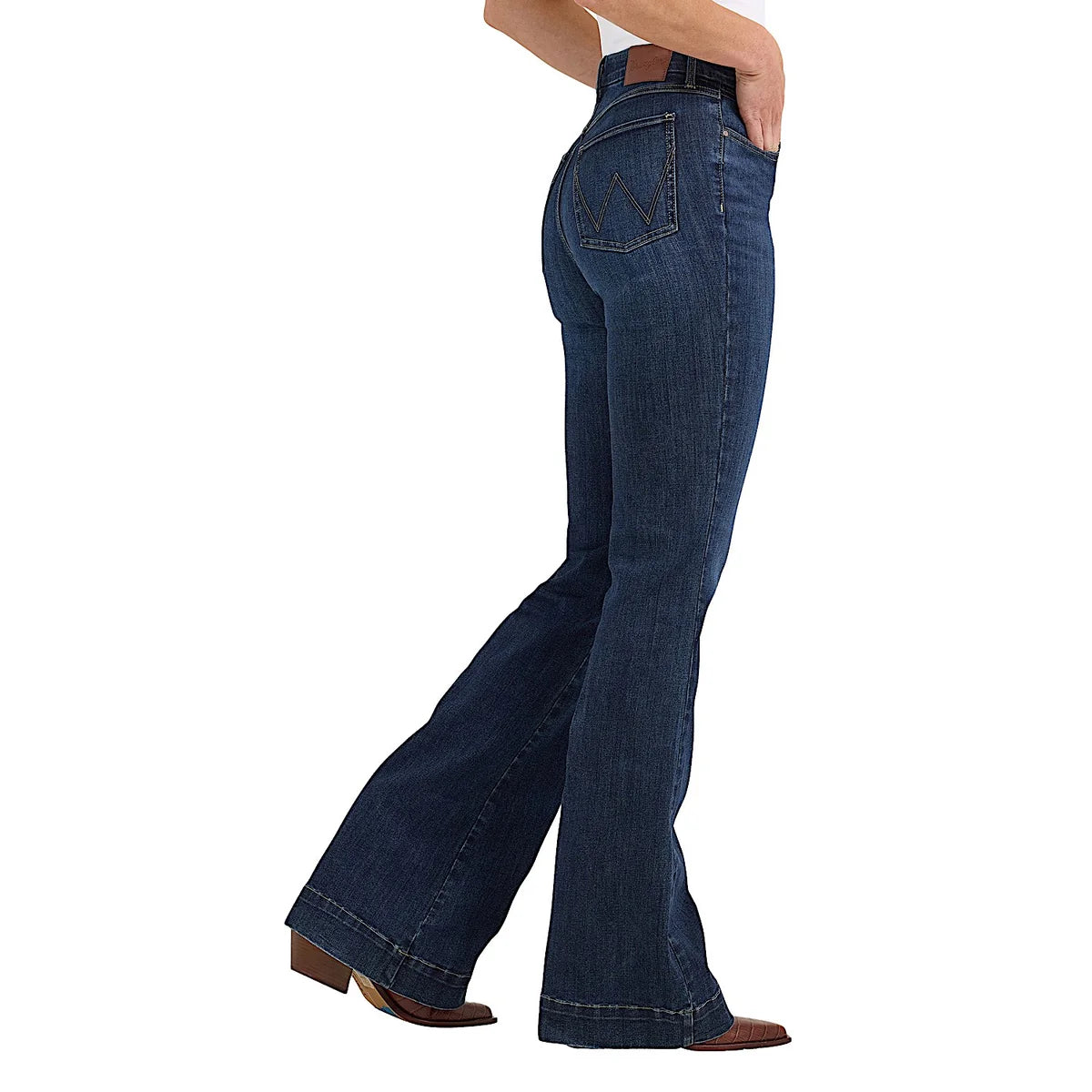Wrangler Wmns Hi Rise Trouser Jeans Bespoke