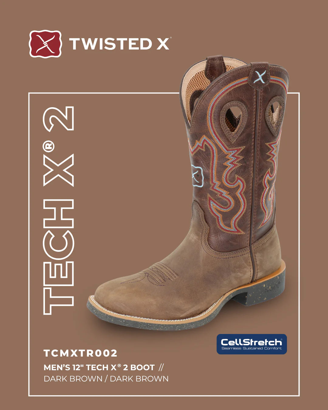 MENS 12 TECH X2 BOOT