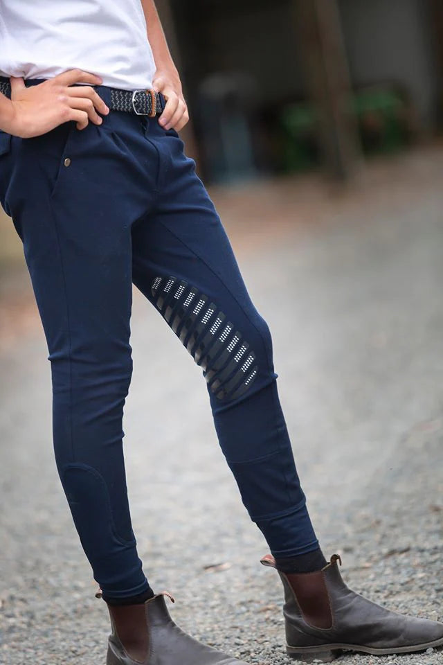 QJRW Men's Work Breech w silicon knee grip