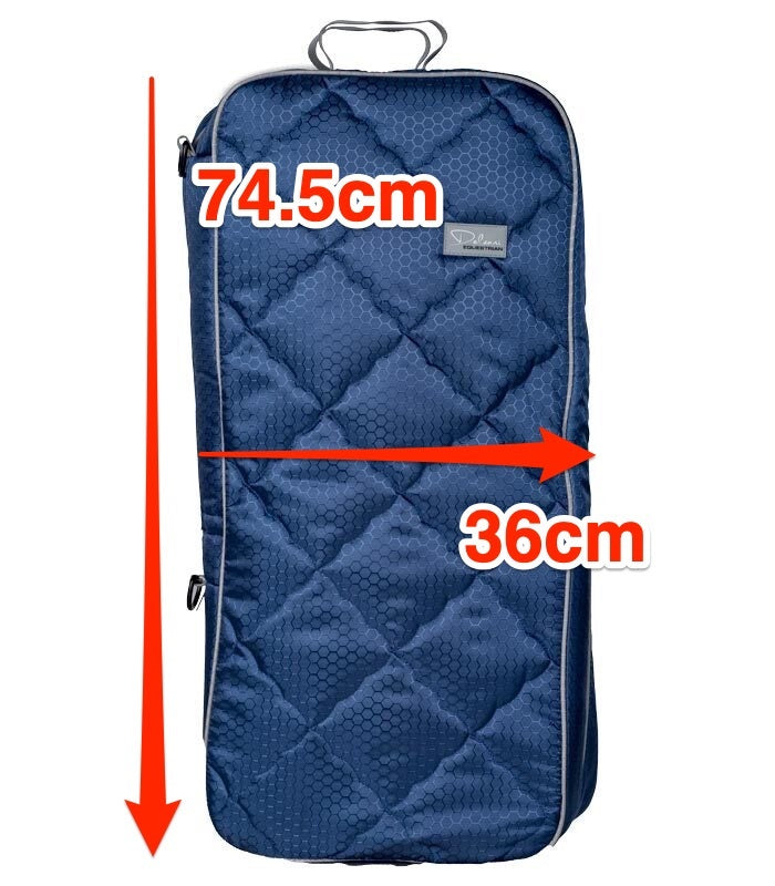 Delzani Premium Fold Open Bridle Bag