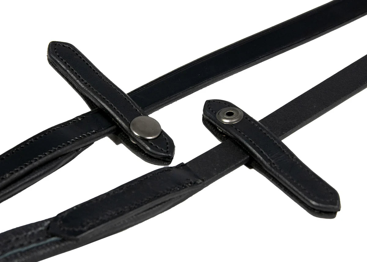 Flexible Fit - Removeable Rein Stoppers.