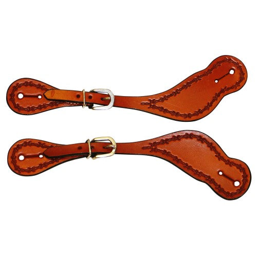 Barbed Wire Series Spur Straps
