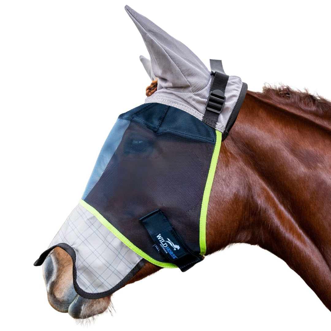 Wild Horse - Flyveil Ultimate UV w Ripstop Nose & Mesh Ears.