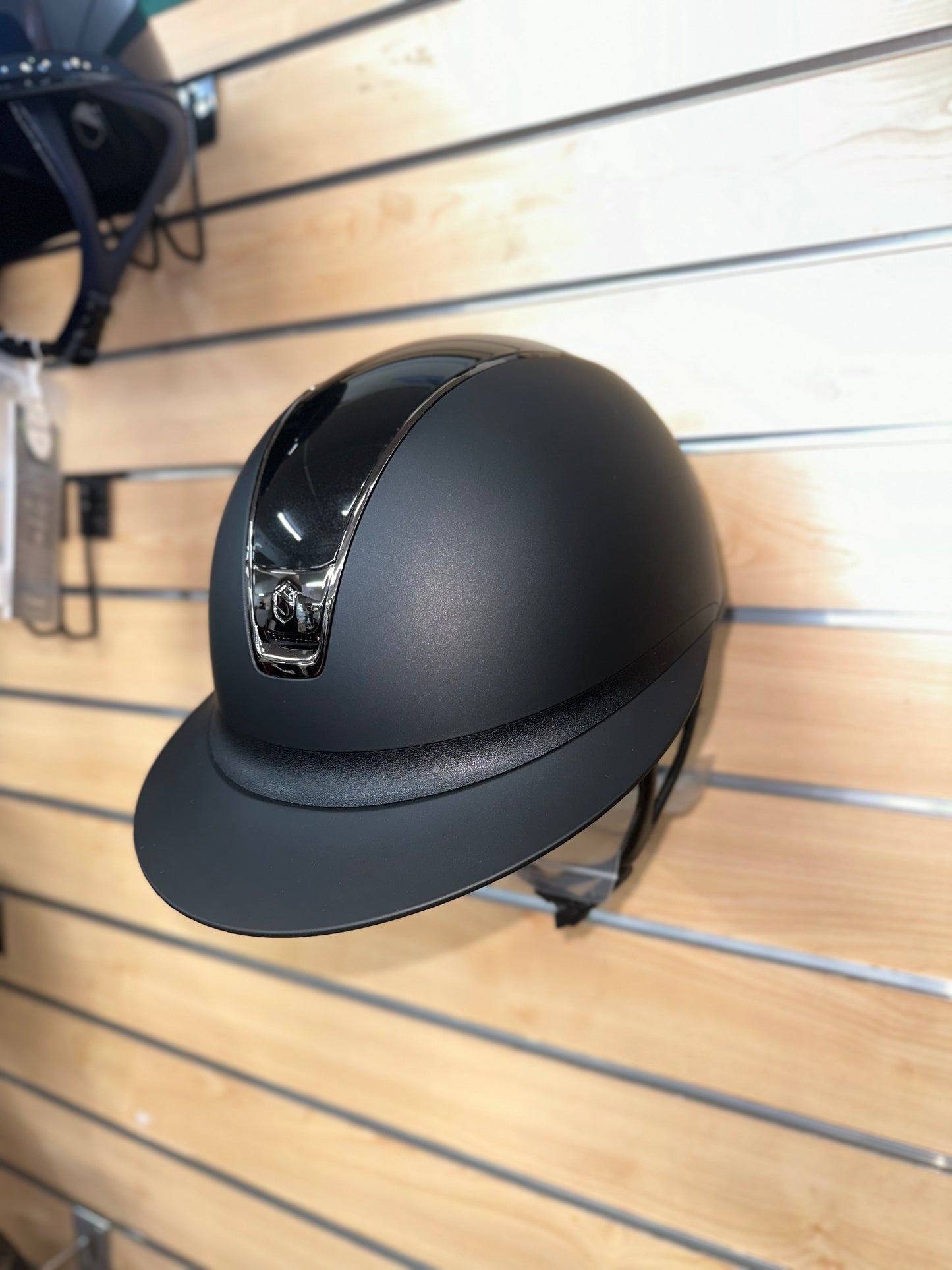 Samshield Miss Shield 2.0 Matt Black with Glossy Black Top and Crome Black Trim