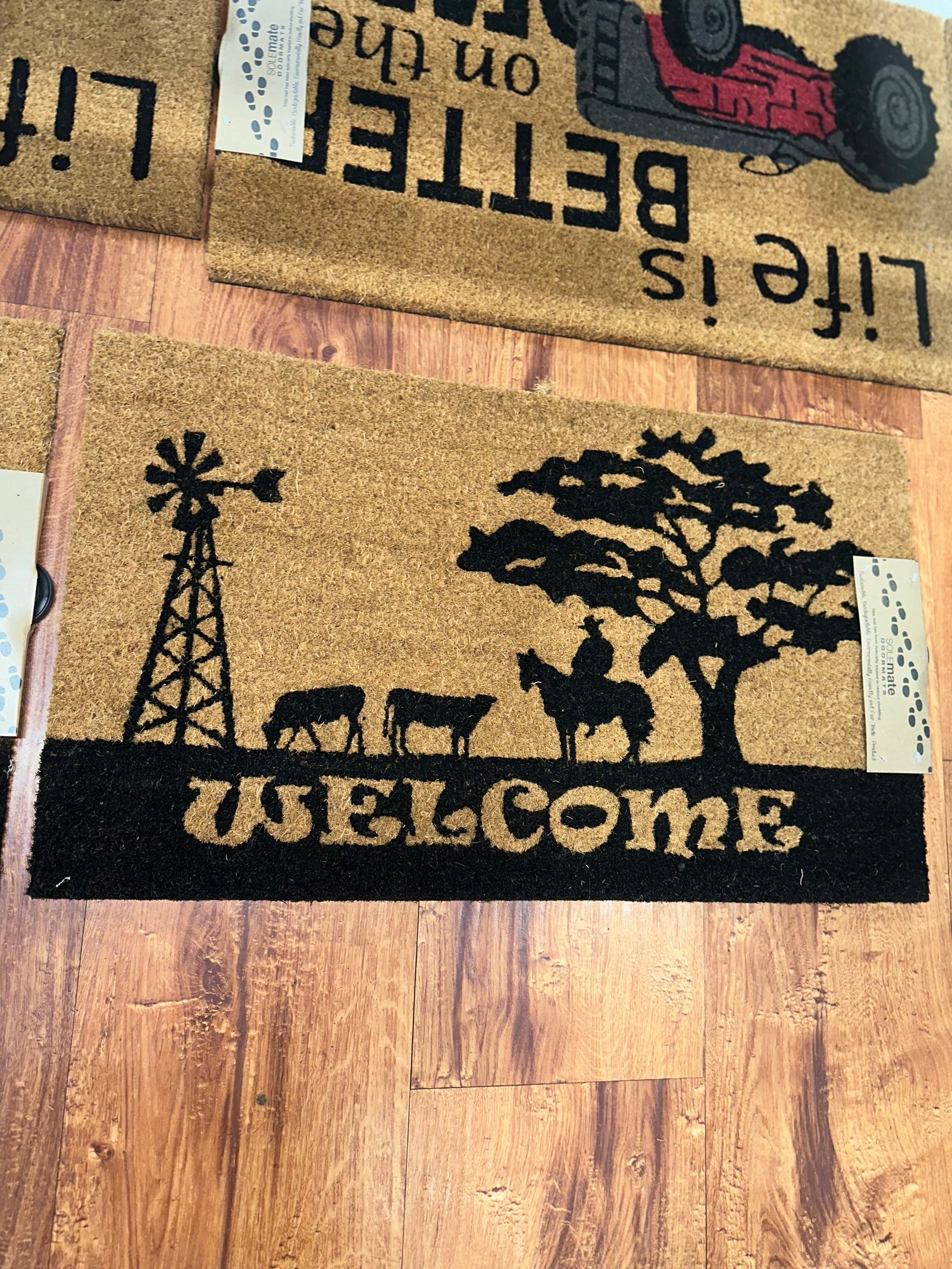 COIR DOOR MAT.