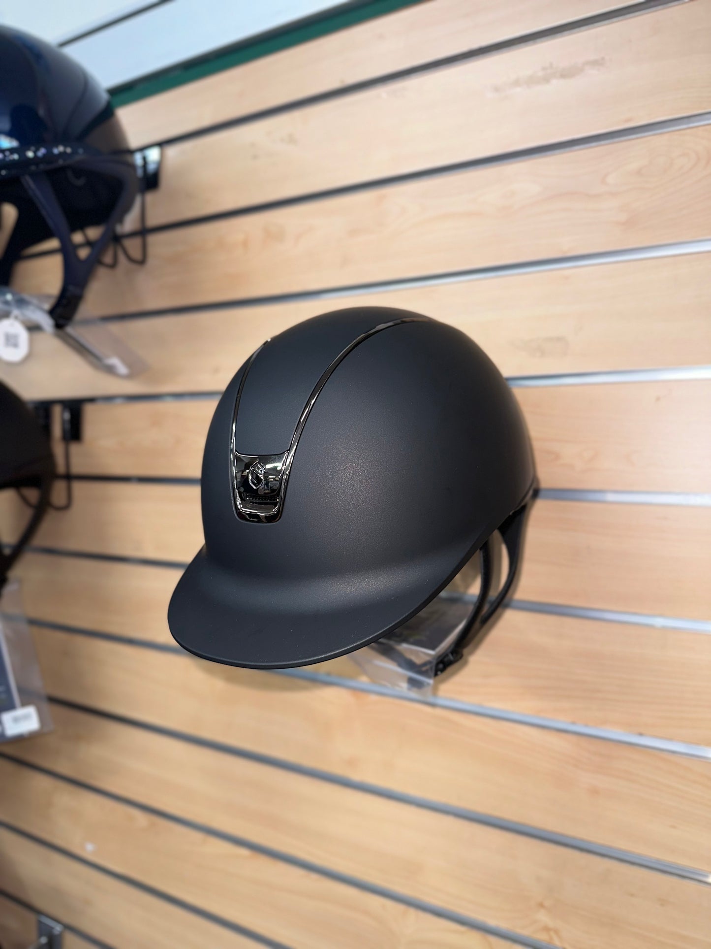 Samshield 2.0 Matt Black with Crome Black Trim and Blazon