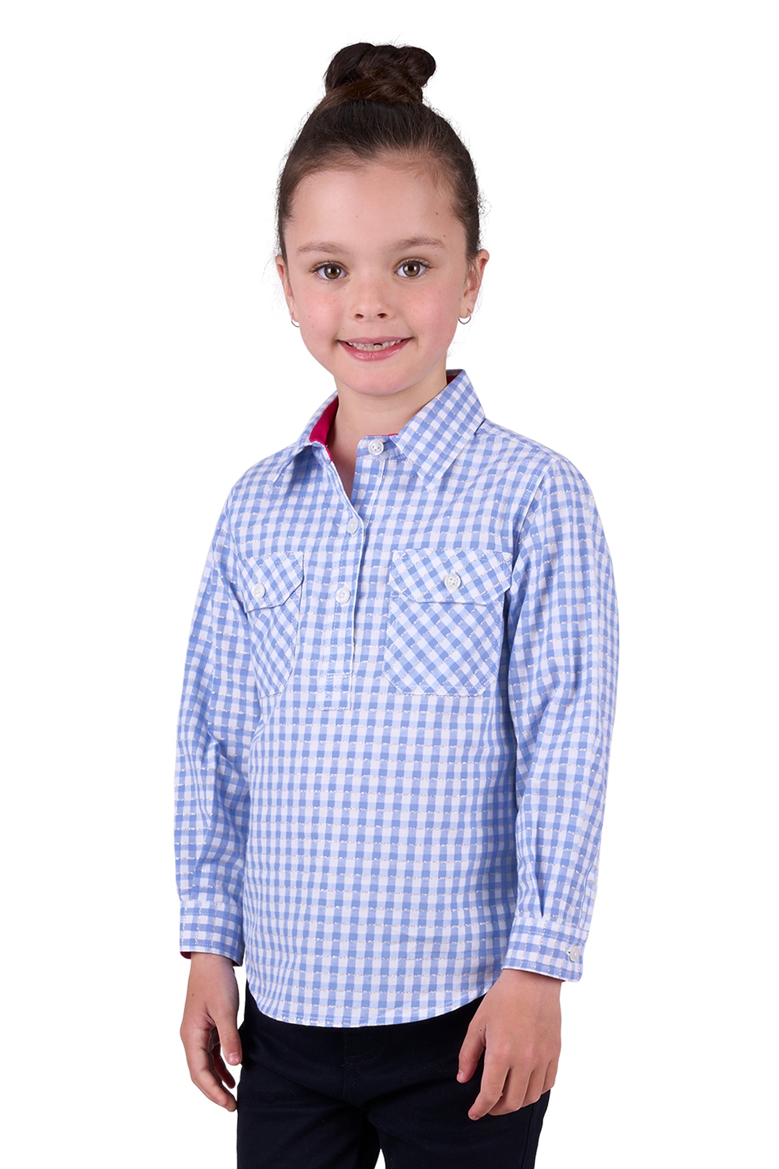 Thomas Cook Kids Rux Long Sleeve Shirt Blue