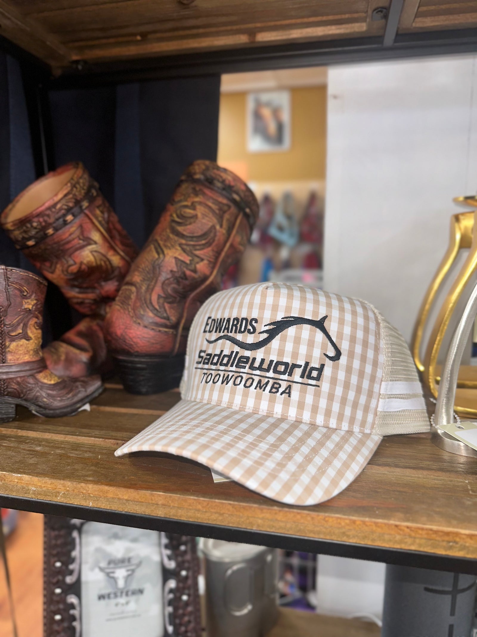 Edwards Saddleworld Trucker Cap