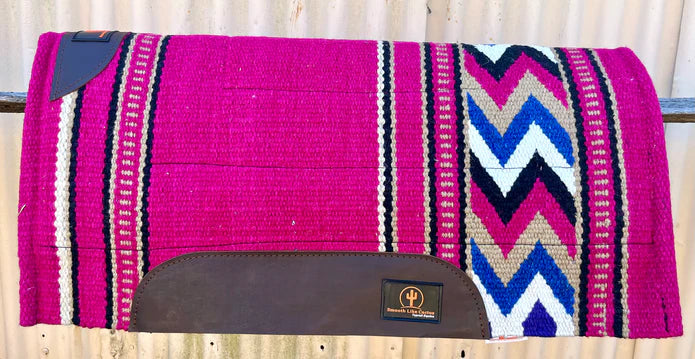 Smooth Like Cactus BANJO Wool Saddle Pad.