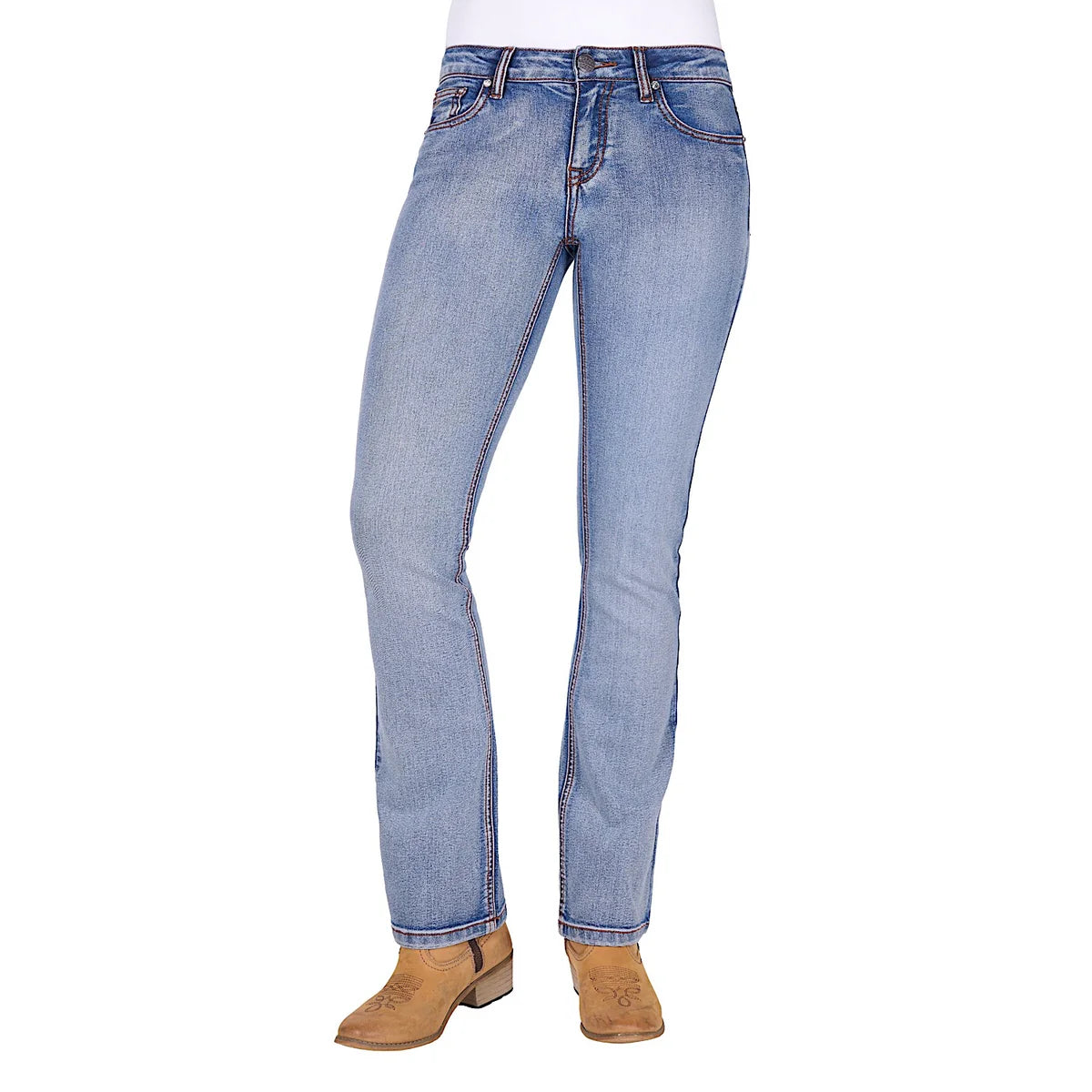 WOMENS EMILY BOOT CUT JEAN