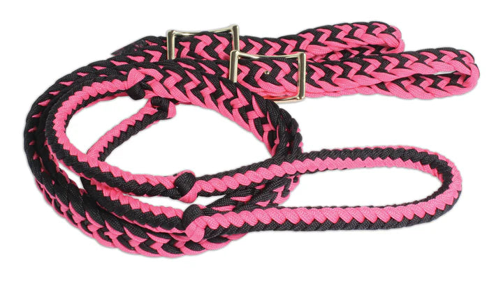 Professional Choice Braided Barrel Rein.