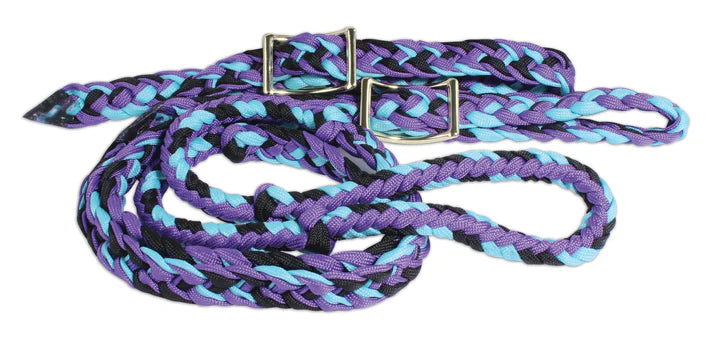 Professional Choice Braided Barrel Rein.