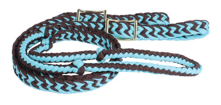 Professional Choice Braided Barrel Rein.