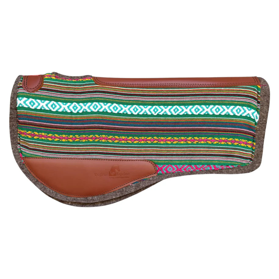 Toprail Equine - Happy Trail Saddle Pad Adults size 30"x28"(Spine)