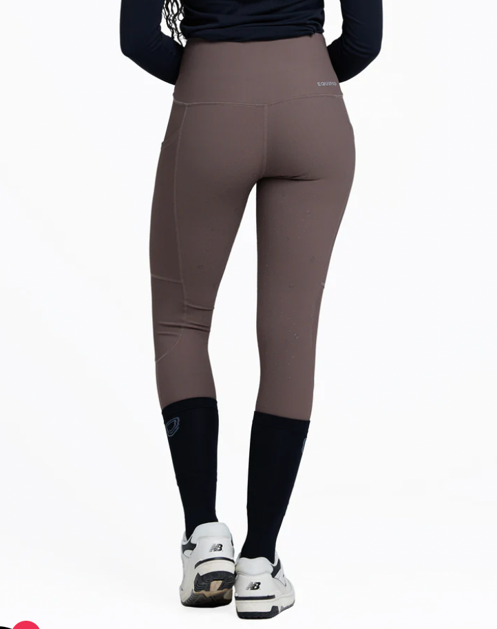 Marc Ribbed Riding Breeches Brown