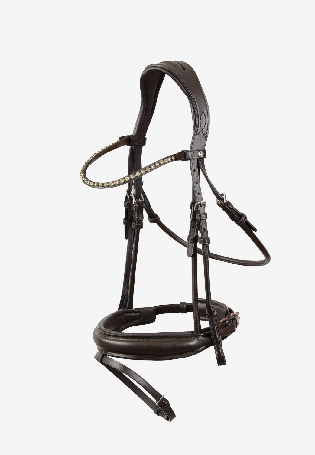 HORZE LOCKHART BRIDLE DBRN COB