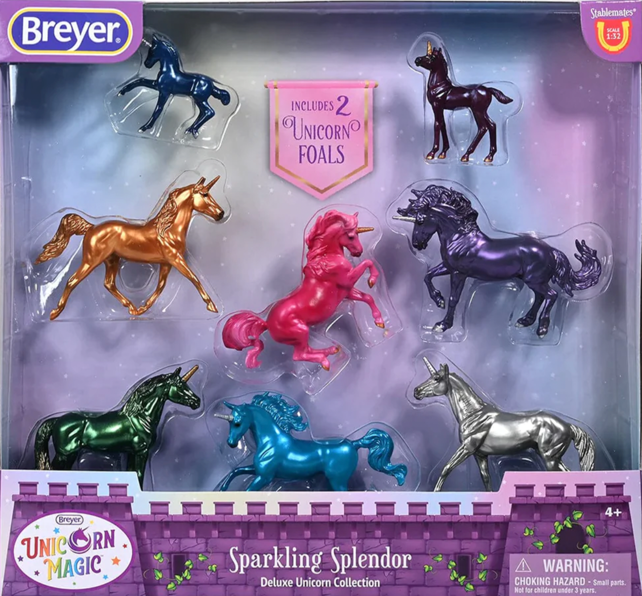 BREYER STABLEMATE DELUXE UNICORN SET