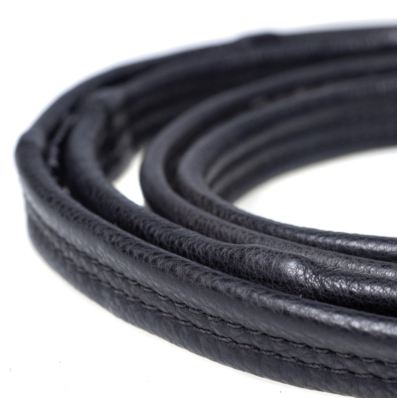 Flexible Fit 5/8 Padded Leather Reins.