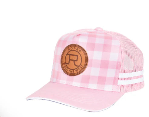 Roper Trucker Cap Plaid