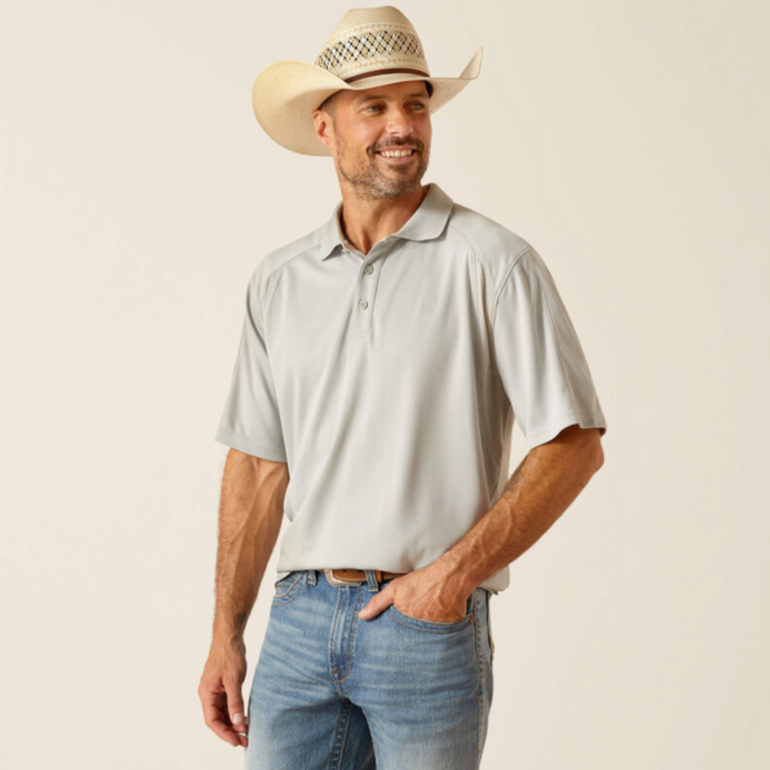 Ariat Silver Lining AC Short Sleeve Polo