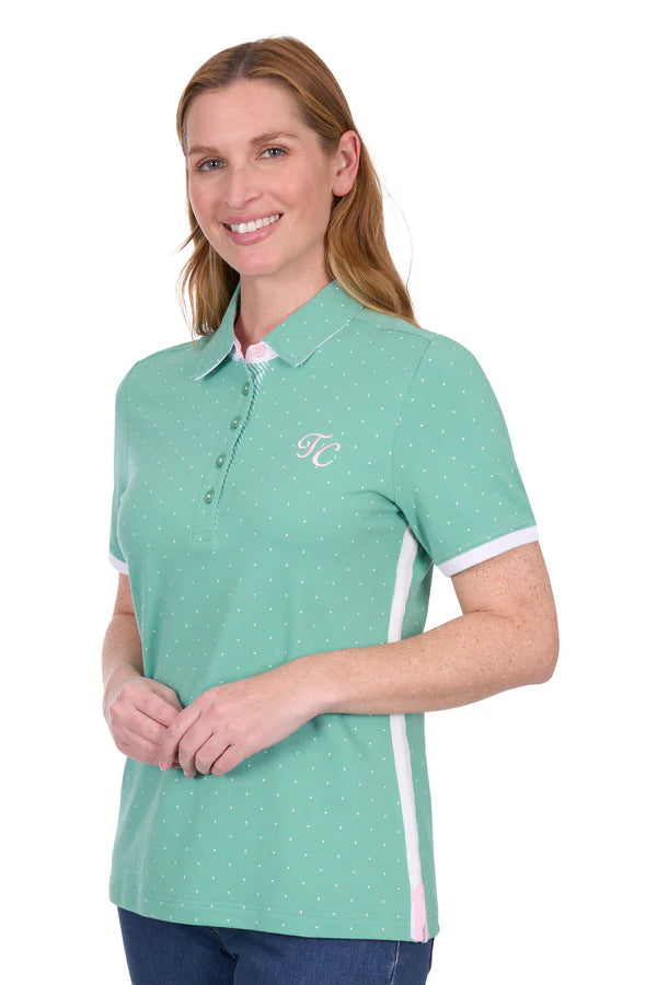Womens Stacie Short Sleeve Polo