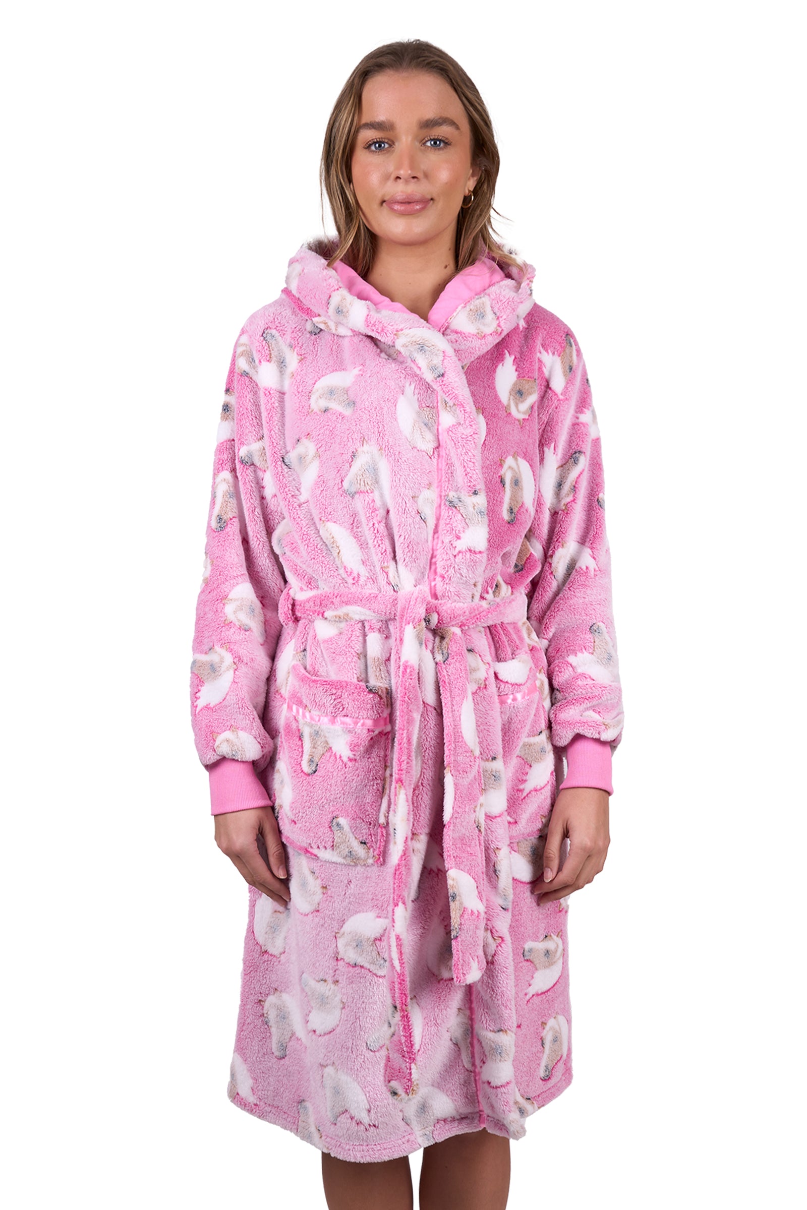 Thomas Cook Live to Ride Dressing Gown Pink