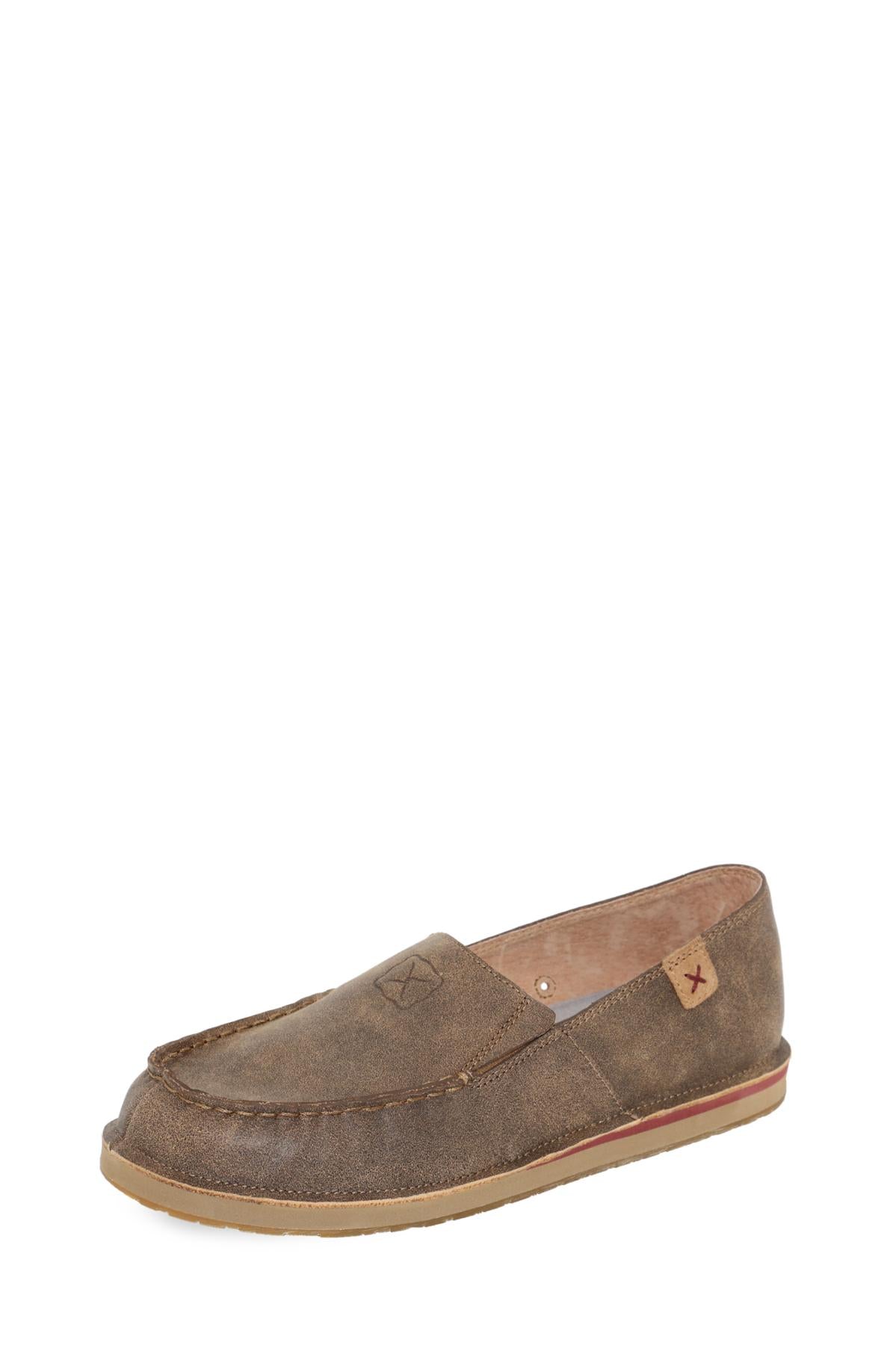 Womens Leather Loafer Slip On