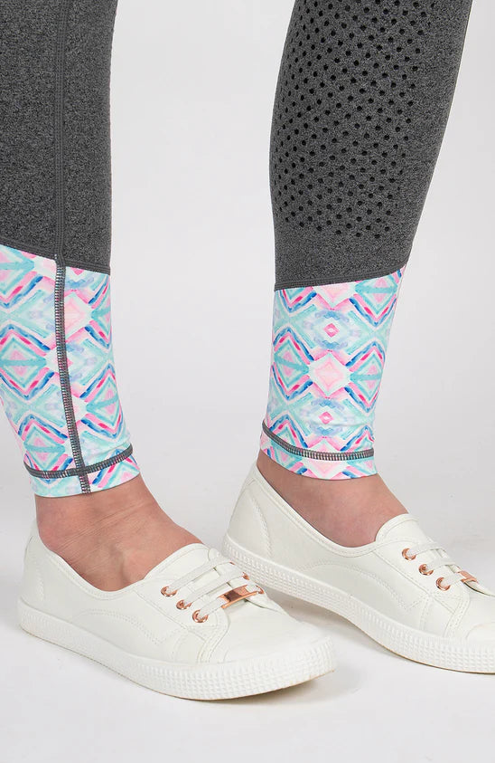 Youth Perform Riding Tights Azure