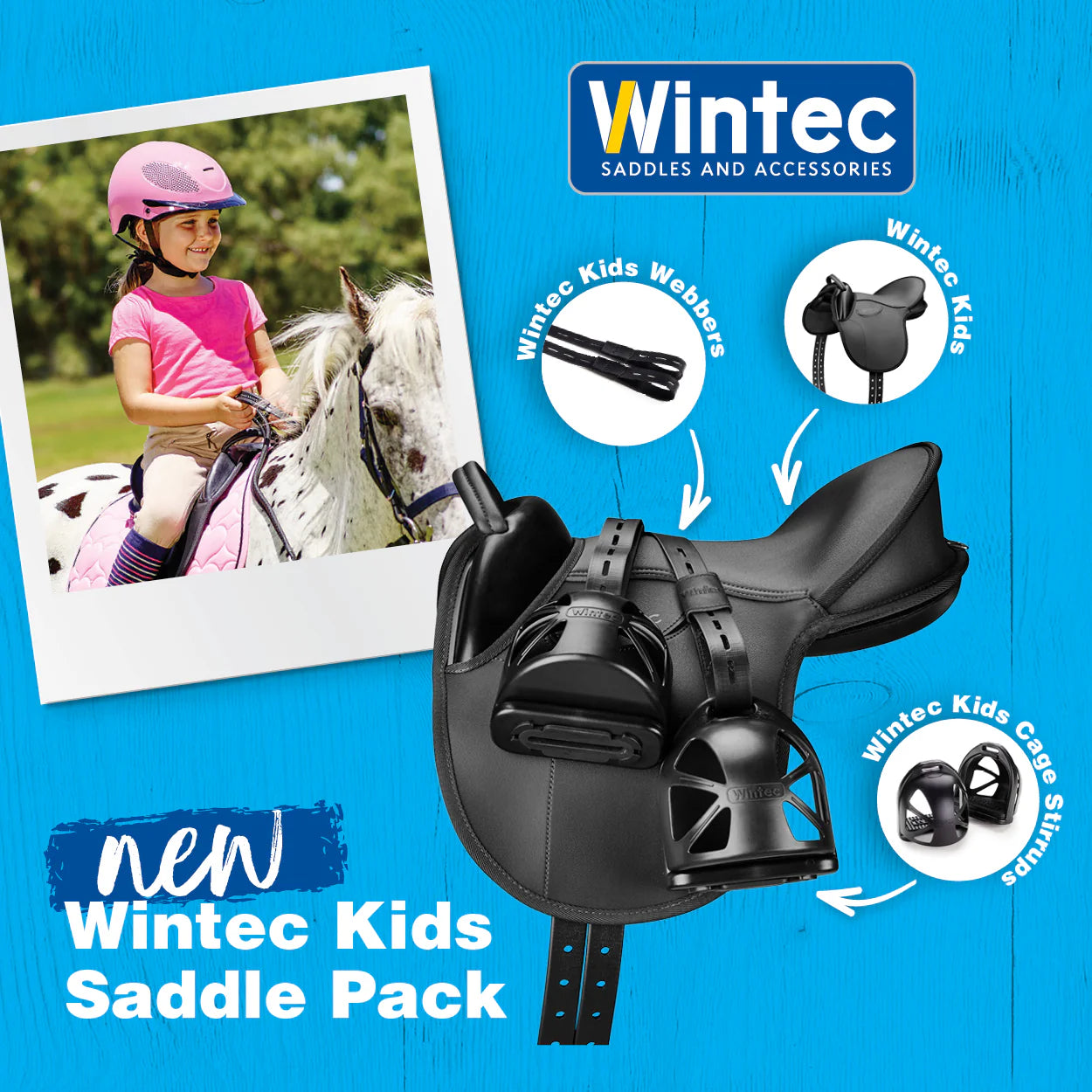 Wintec Kids Saddle Pack Limited Edition.