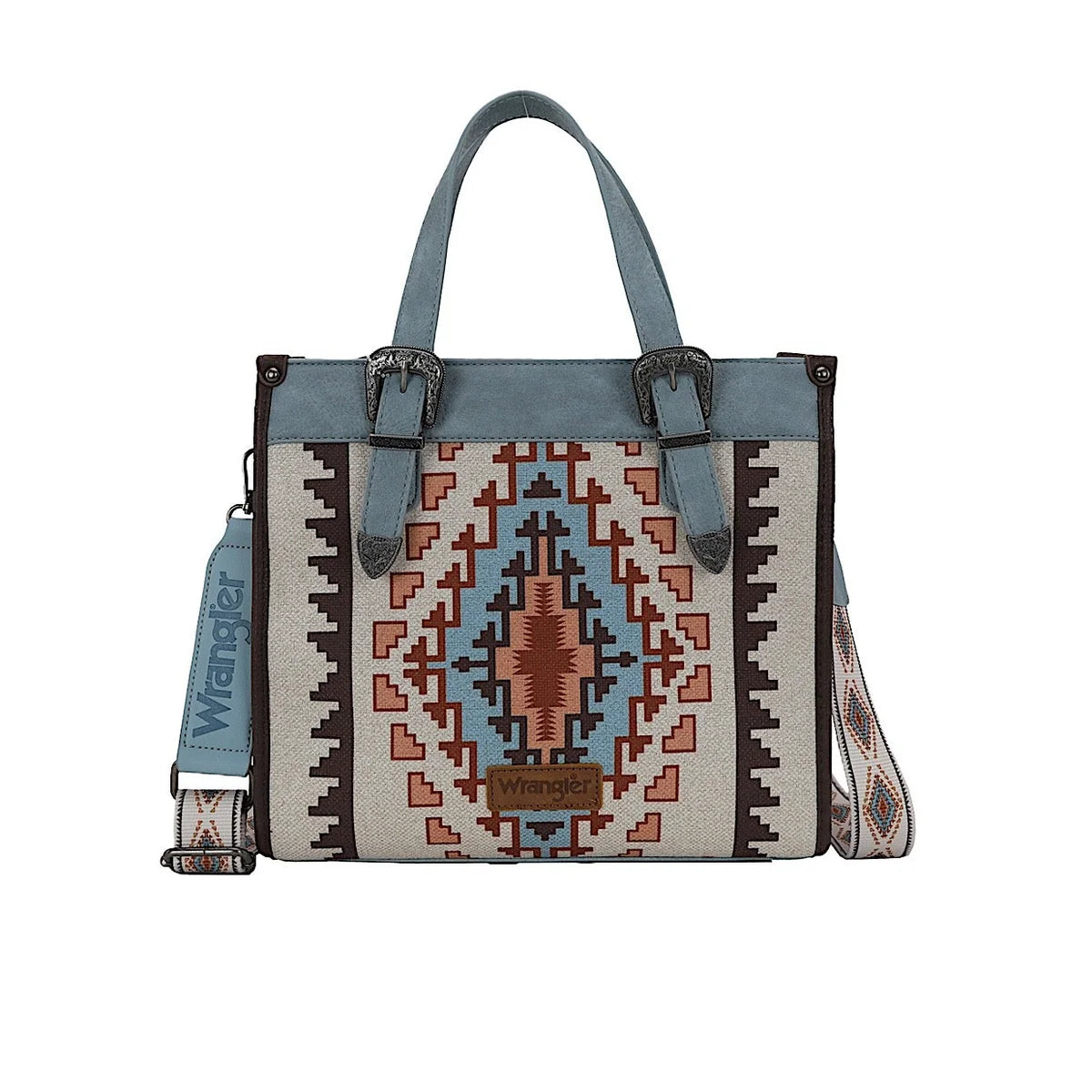 LUCIA BUCKLE HANDLE BAG