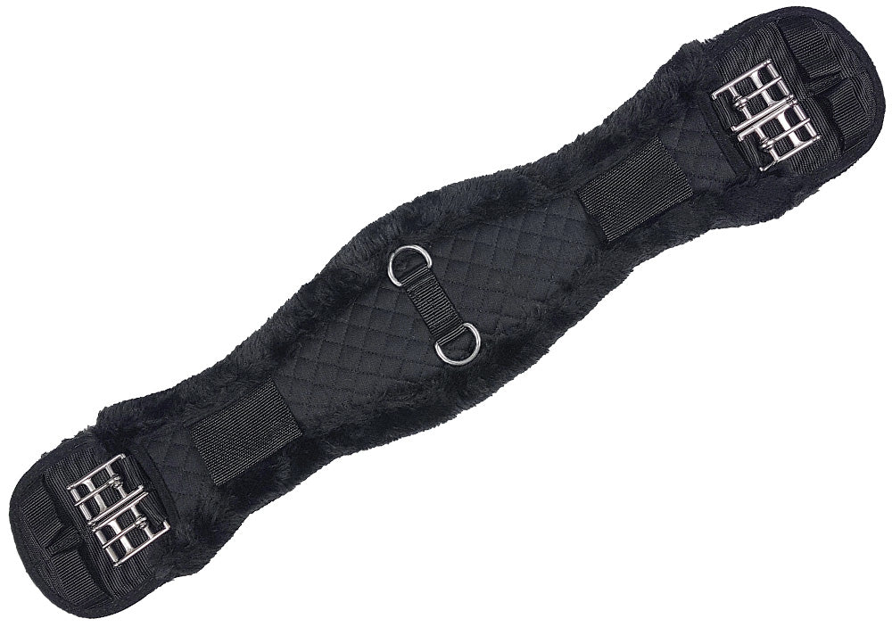 Girth Black with Black Fleece