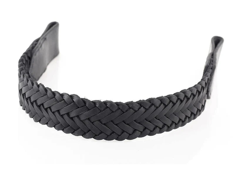 Flexible Fit Premium Black Double Show Bridle 'Elation'