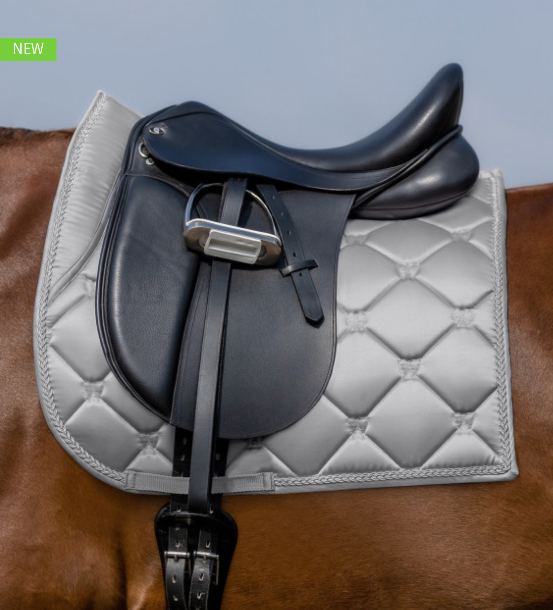 Saddle Pad All Purpose Valencia Stone Grey/Silver