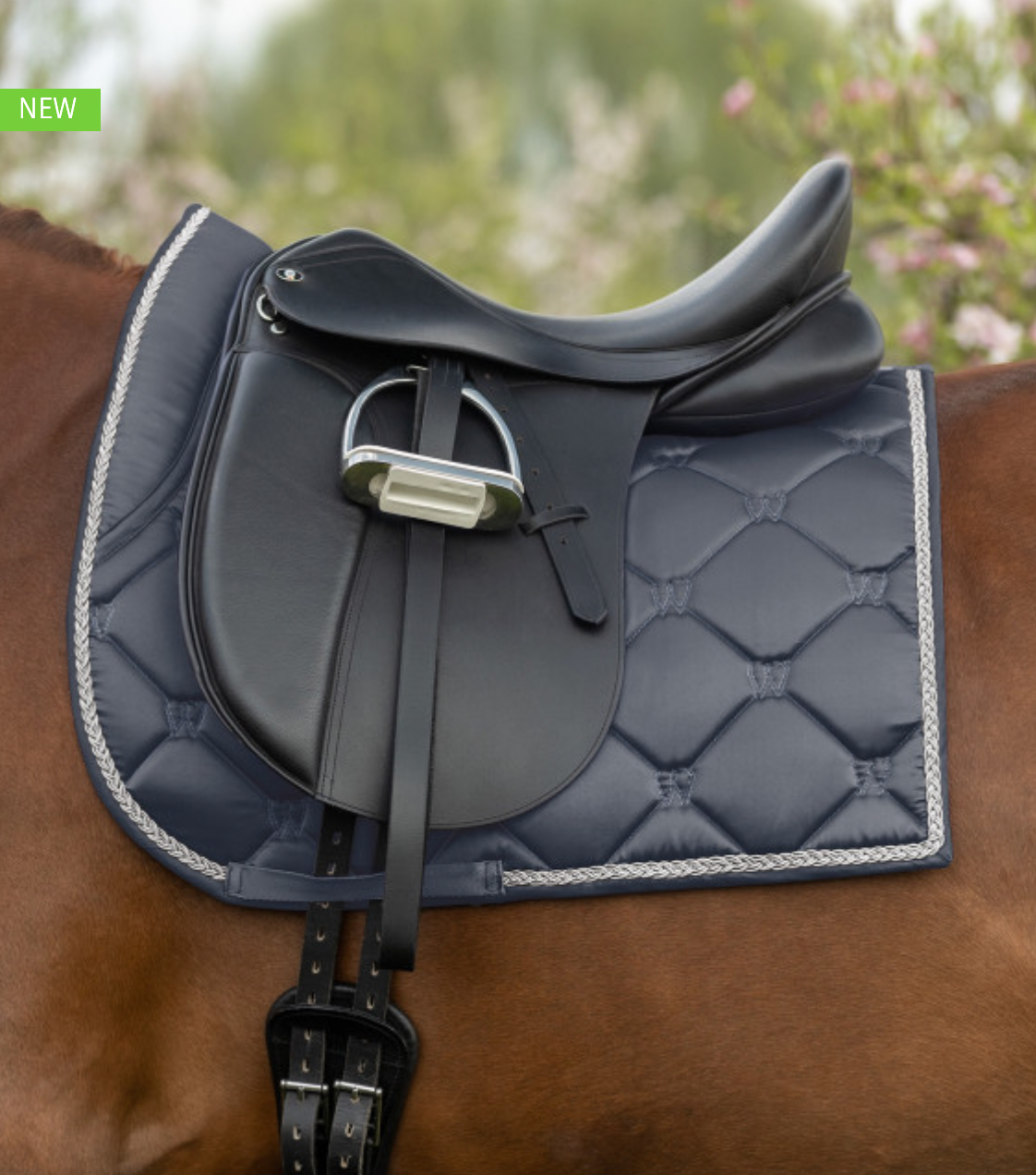 Saddle Pad All Purpose Valencia Stone Grey/Silver