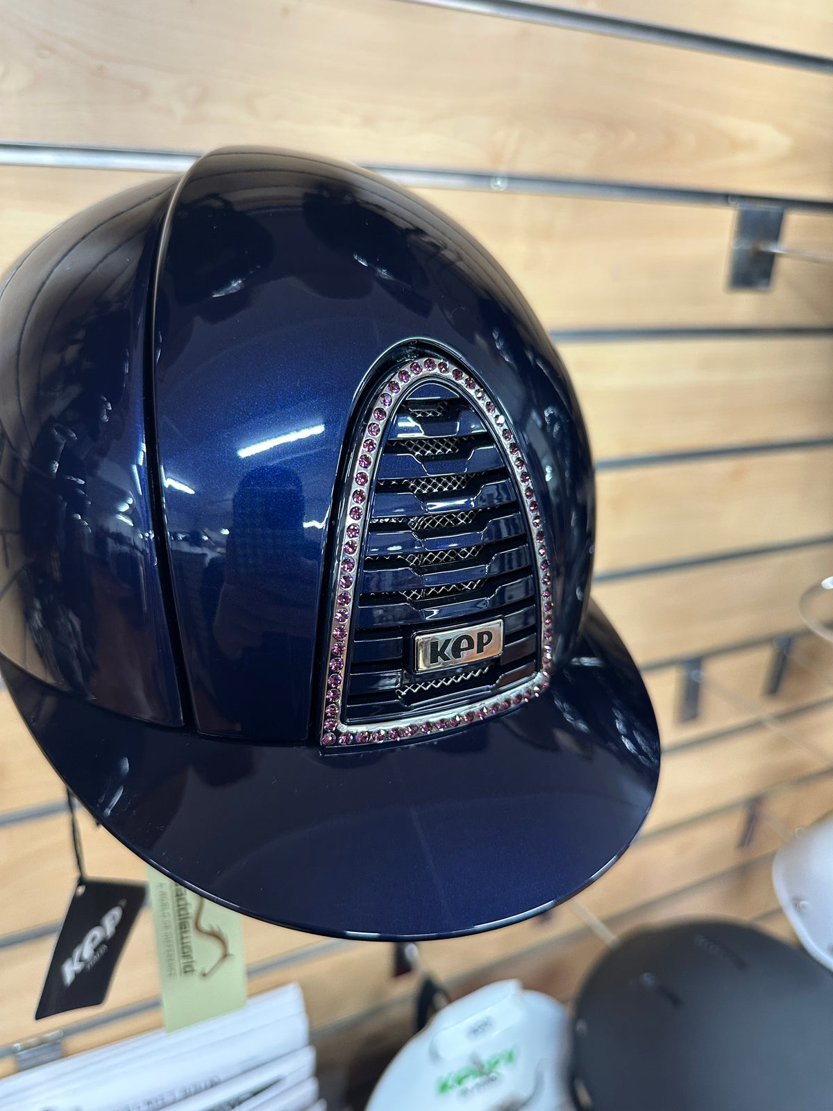 Kep Cromo 2.0 Polish Blue with Crystal Amethyst Frame