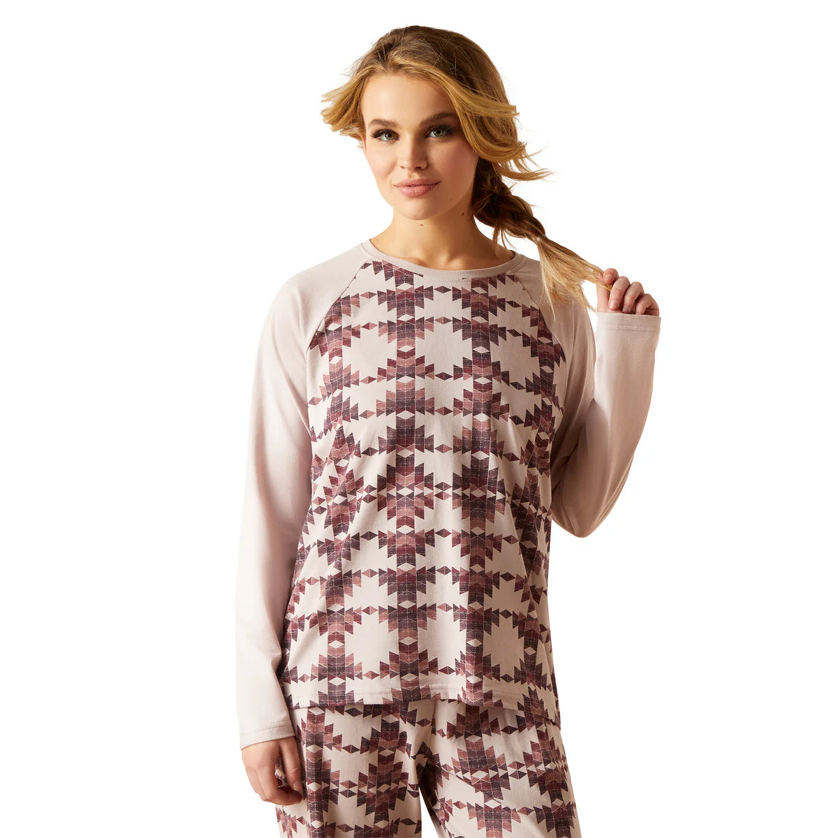 Ariat Cloud Gray Starlight Women’s Pajama Set