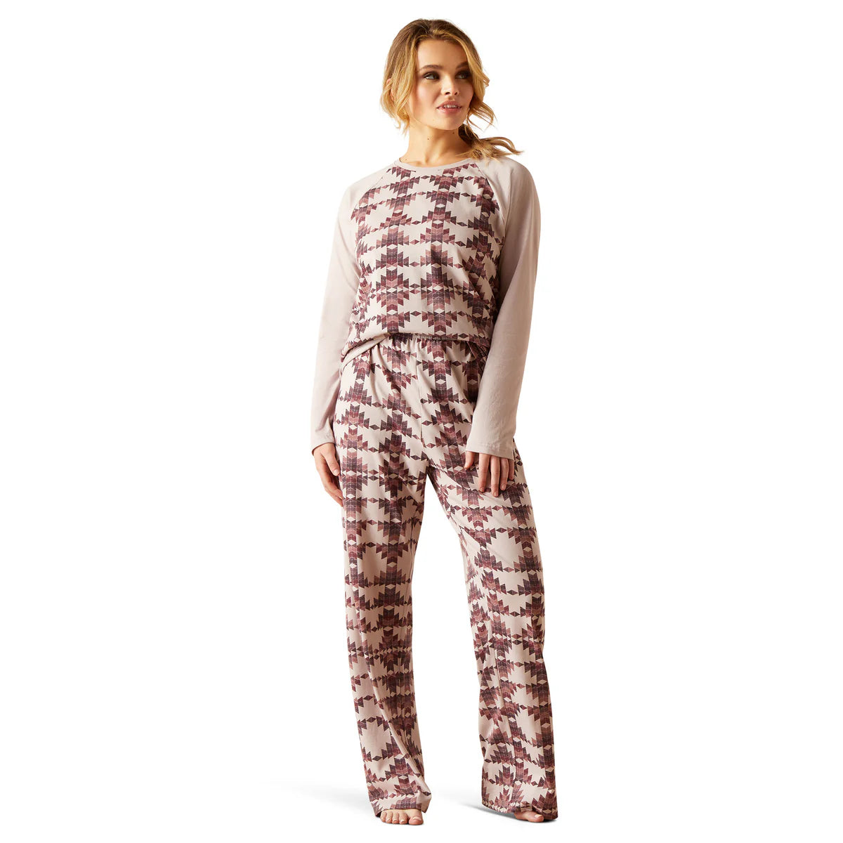 Ariat Cloud Gray Starlight Women’s Pajama Set