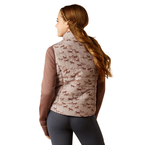 Ariat Girls Bella Reversible Insulated Vest