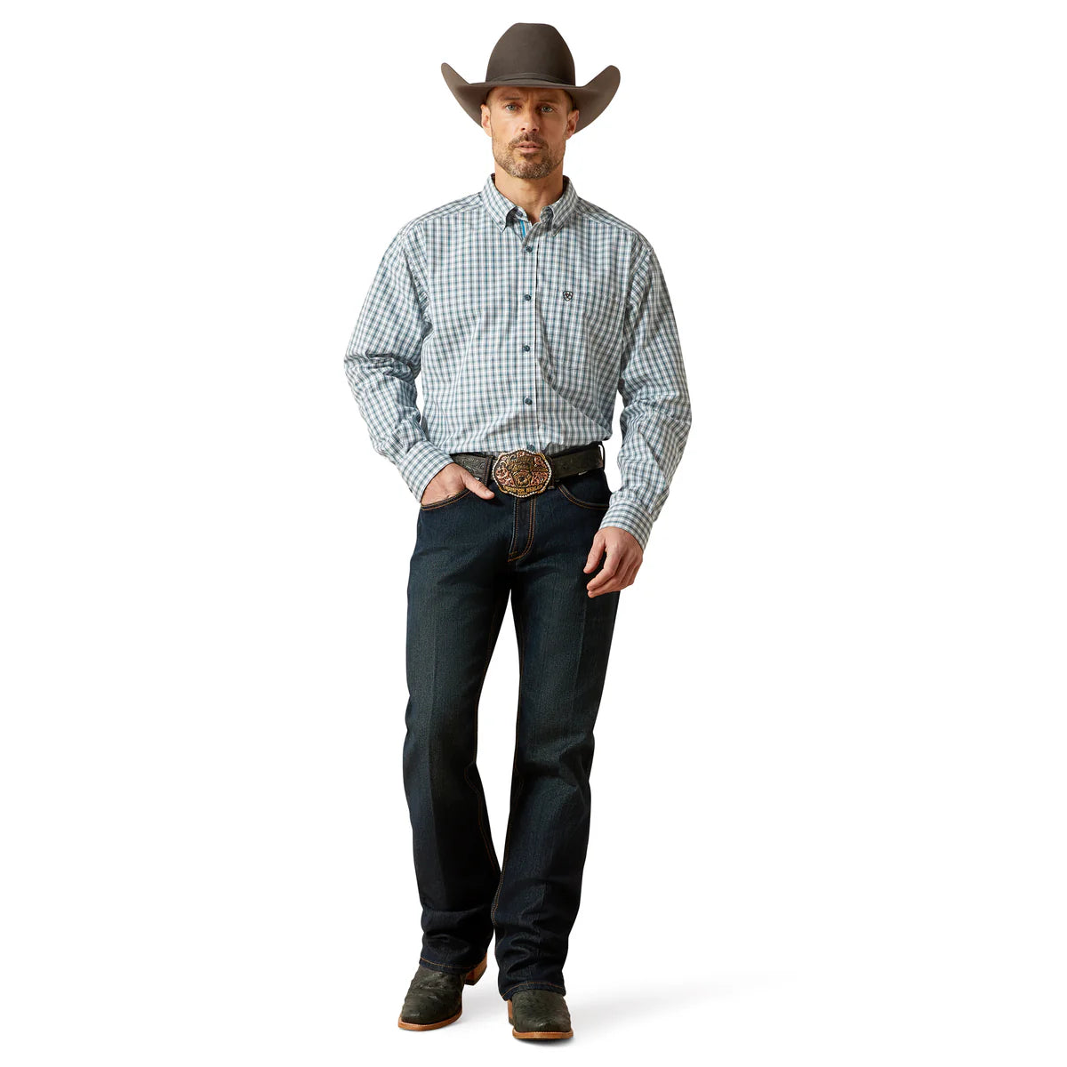 ARIAT MNS PRO SERIES TOWNES LS SHIRT