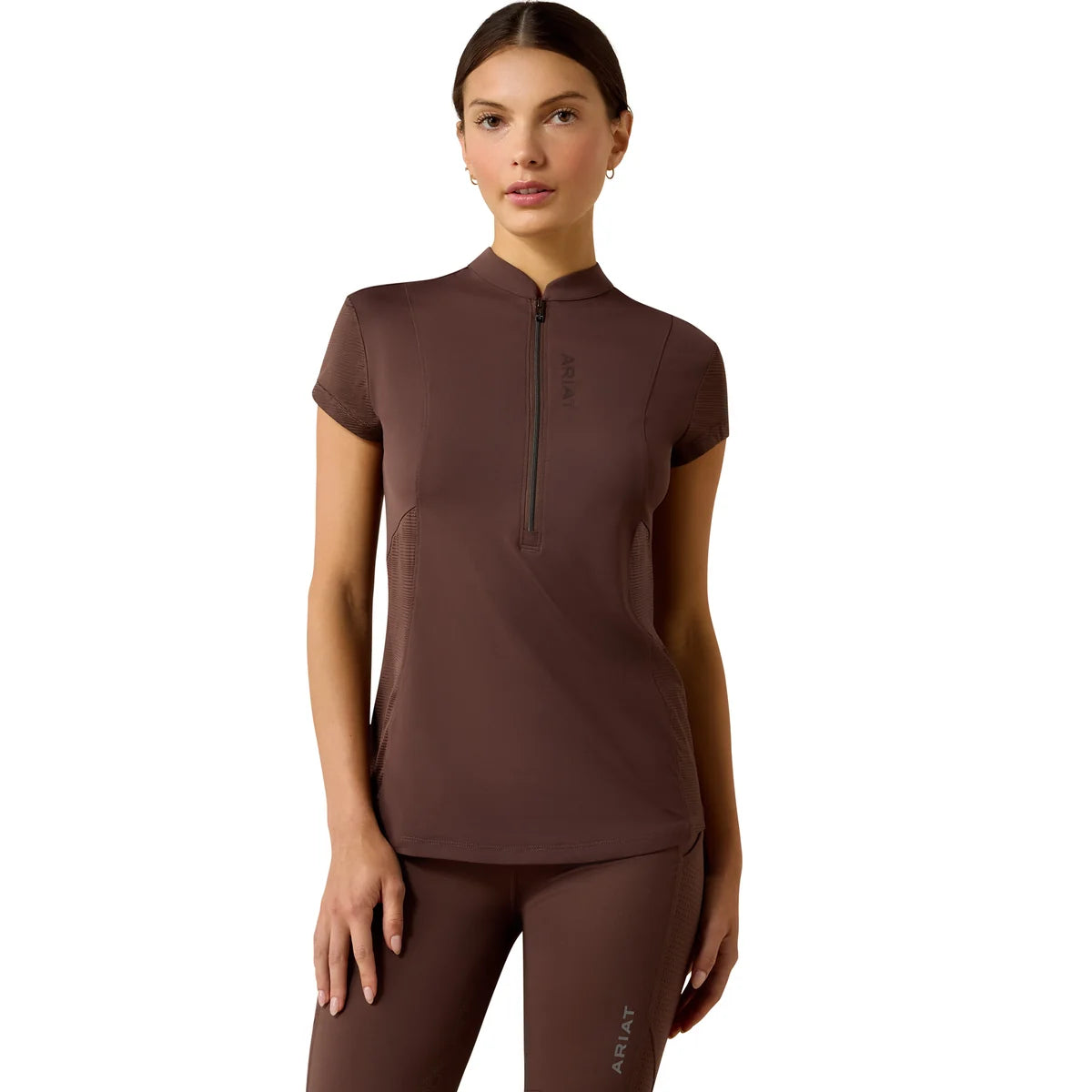 Ariat Breathe 1/2 Zip Cap Sleeve