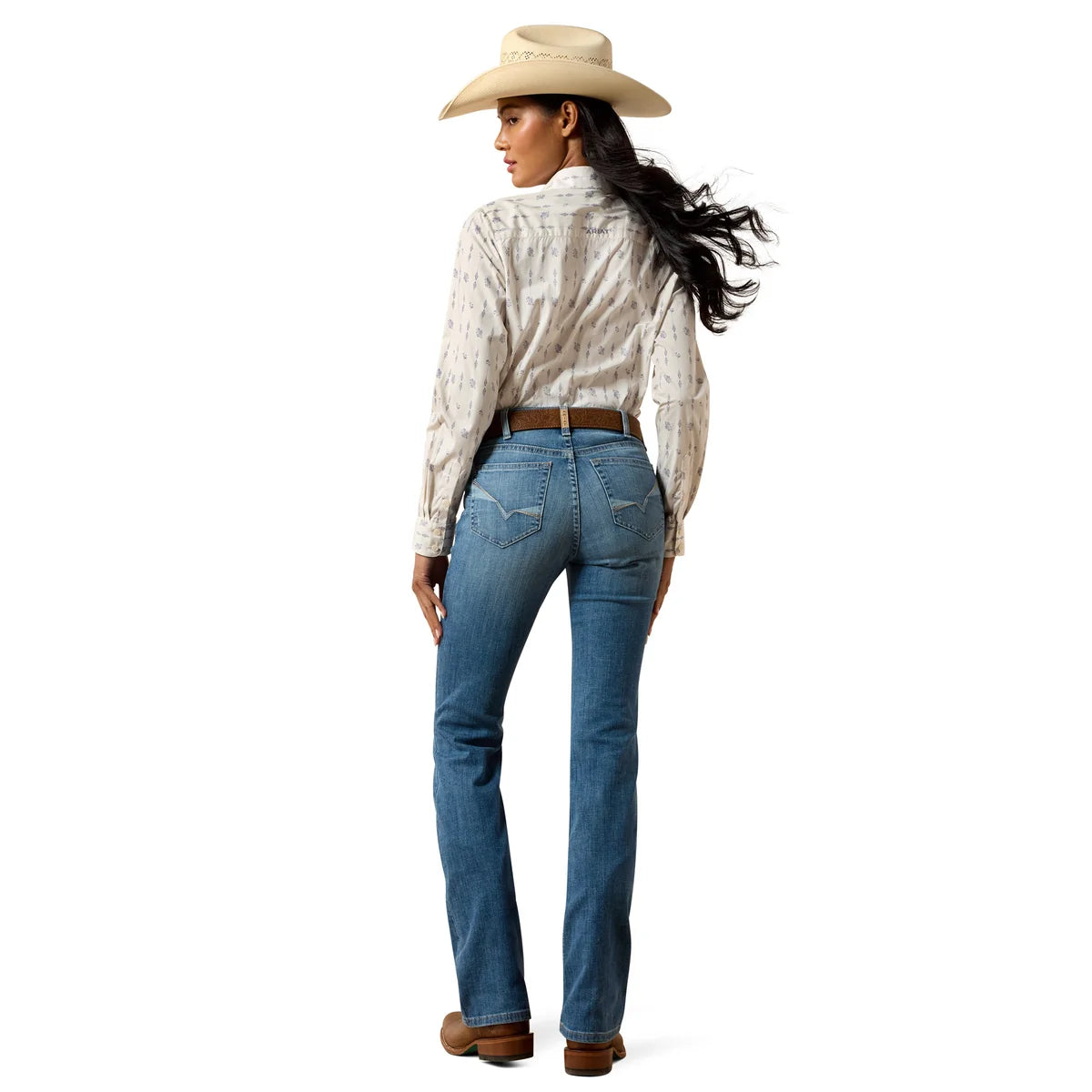 Ariat Womens High Rise Boot Cut Lyra Belfair