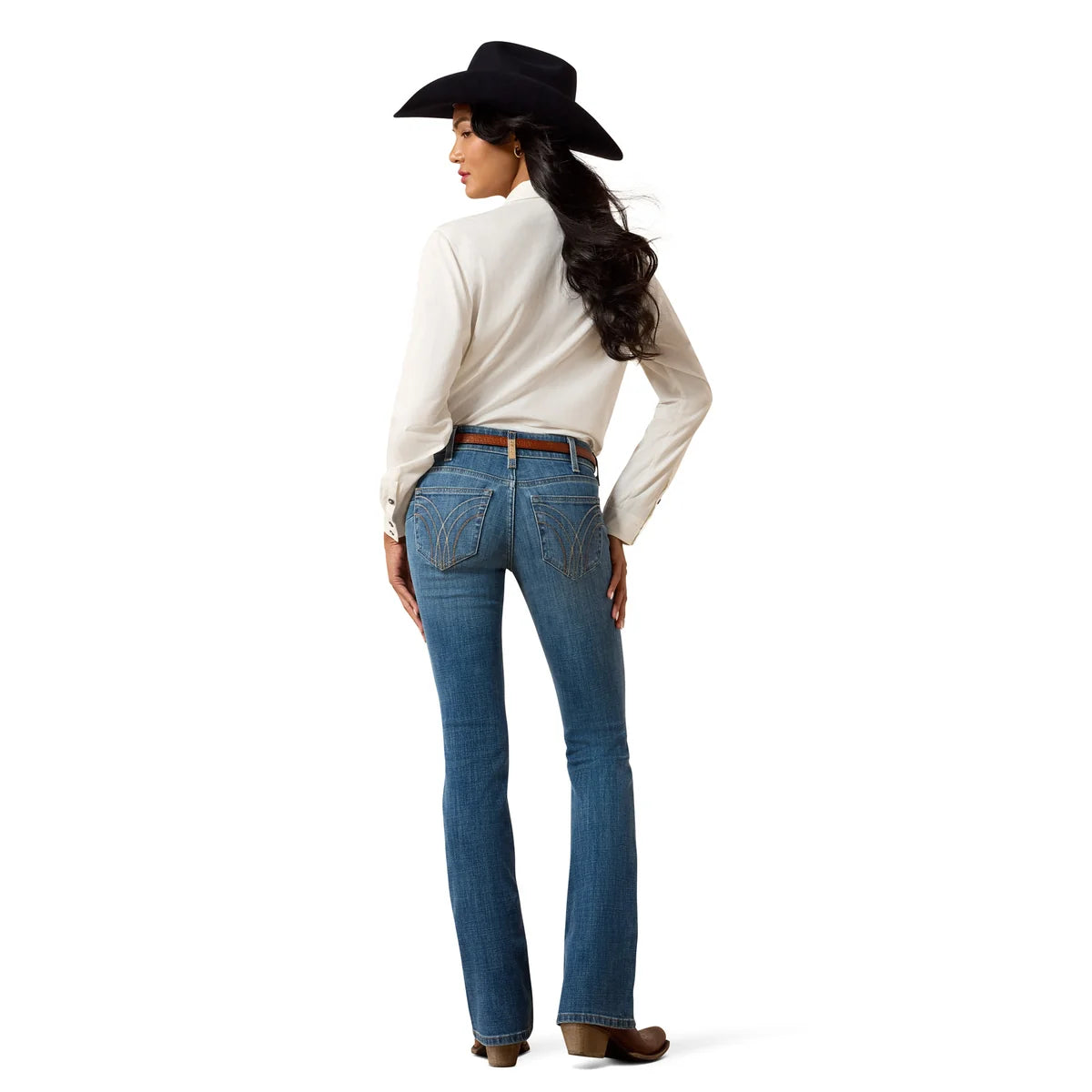 Ariat Womens Mid Rise Boot Cut Esti Ithica