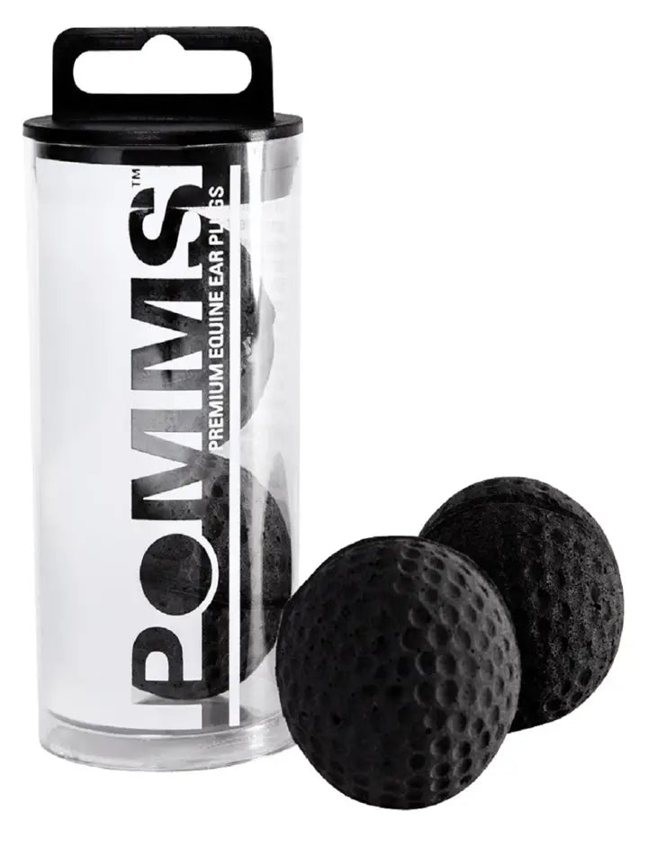 Pomms ear plugs.
