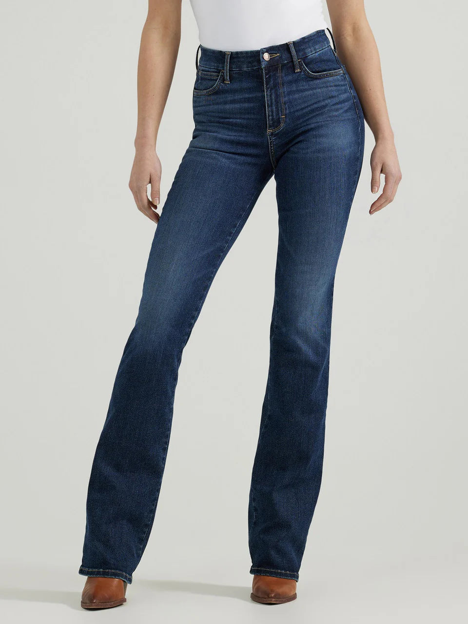 Wrangler Wmns Hi Rise Bootcut Jeans Bespoke