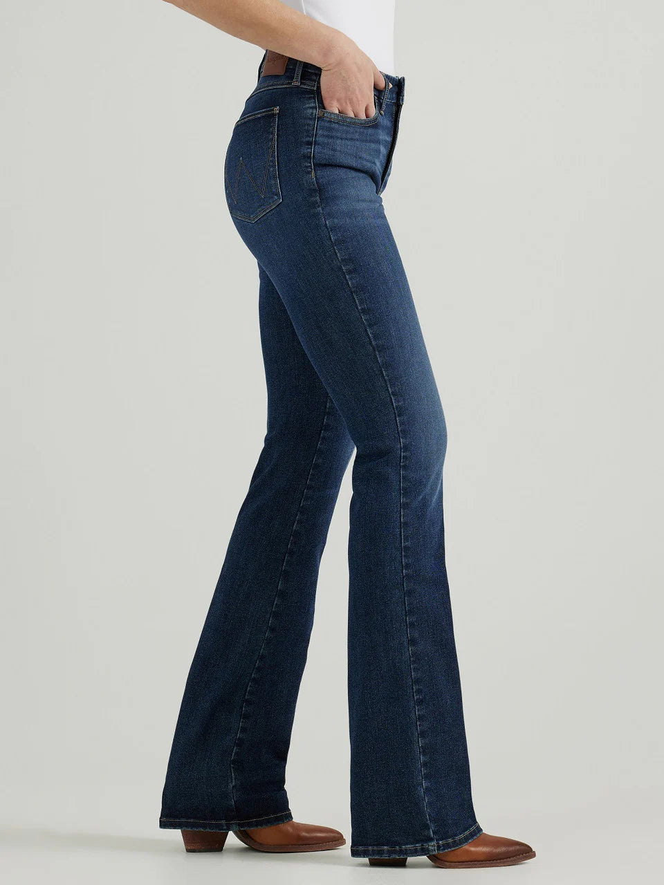 Wrangler Wmns Hi Rise Bootcut Jeans Bespoke