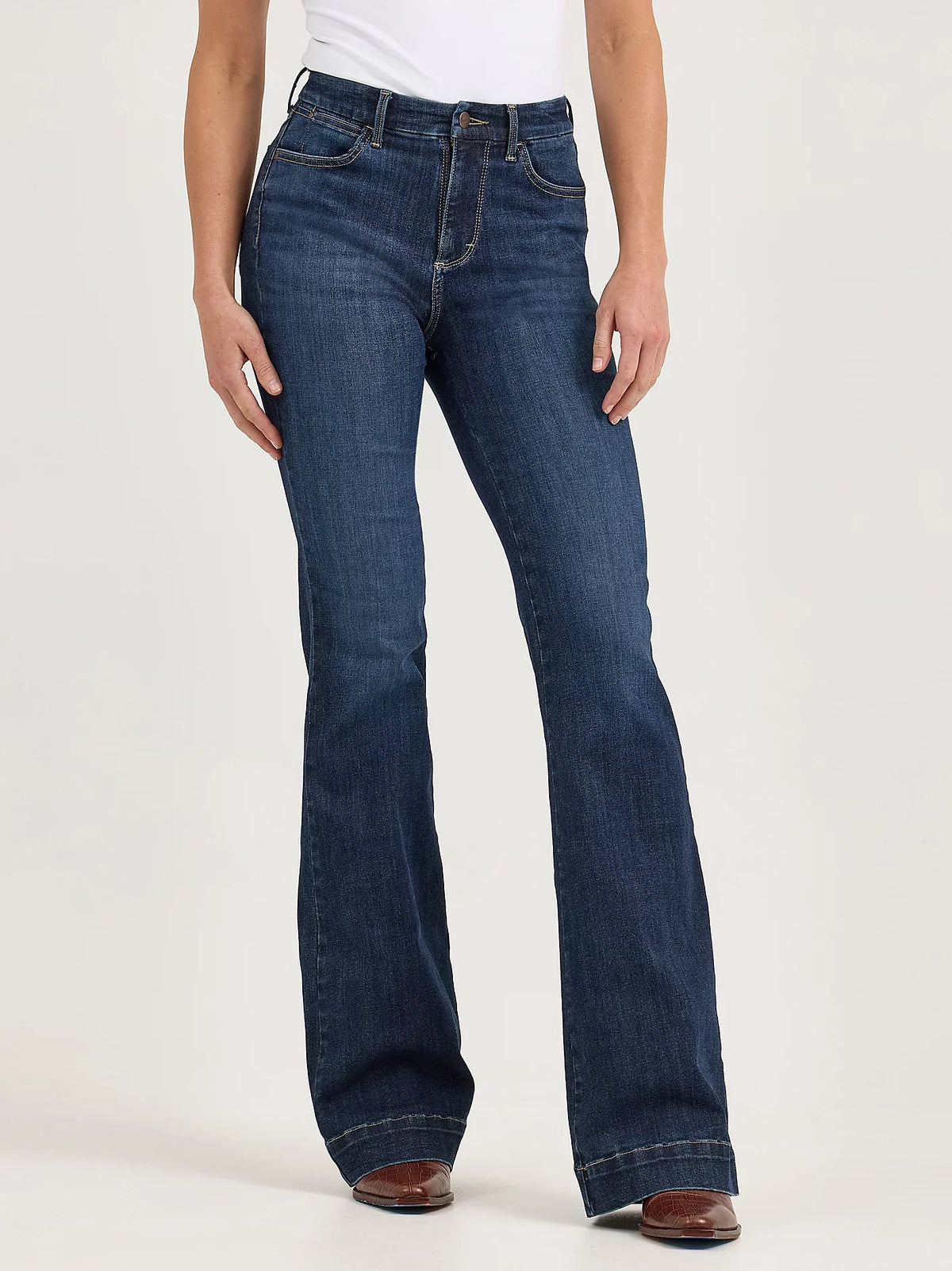 Wrangler Wmns Hi Rise Trouser Jeans Bespoke
