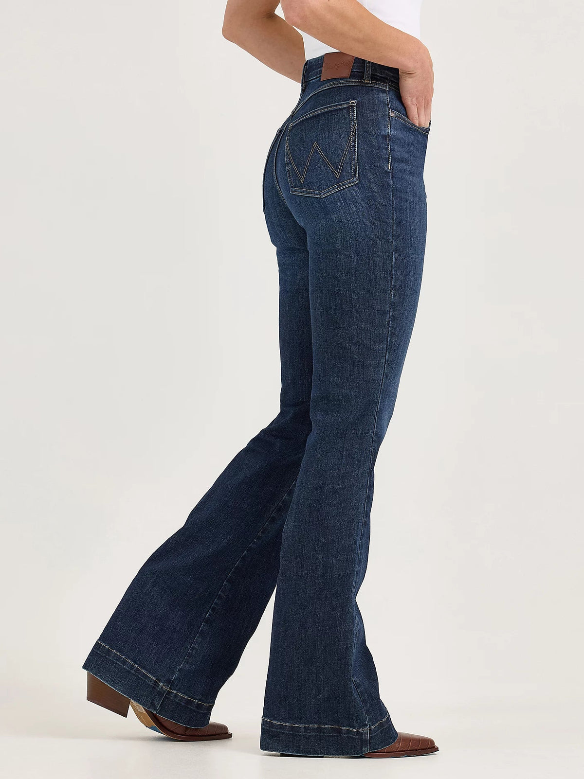 Wrangler Wmns Hi Rise Trouser Jeans Bespoke
